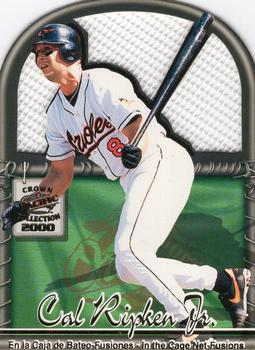 2000 Pacific Crown Collection - In the Cage #3 Cal Ripken Jr.  Front