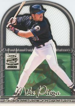 2000 Pacific Crown Collection - In the Cage #12 Mike Piazza  Front