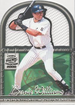 2000 Pacific Crown Collection - In the Cage #14 Bernie Williams  Front