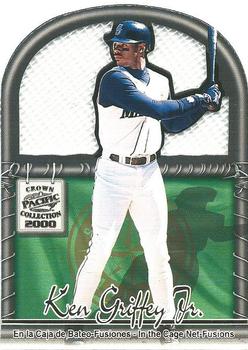 2000 Pacific Crown Collection - In the Cage #17 Ken Griffey Jr.  Front