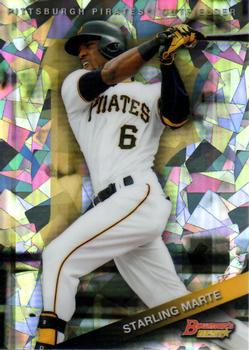 2015 Bowman's Best - Atomic Refractor #26 Starling Marte Front