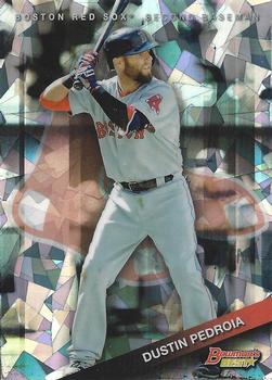 2015 Bowman's Best - Atomic Refractor #43 Dustin Pedroia Front