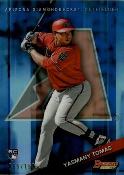 2015 Bowman's Best - Blue Refractor #46 Yasmany Tomas Front