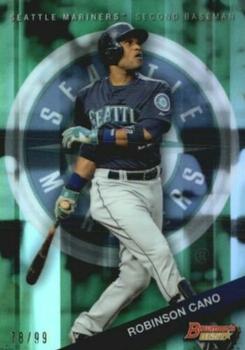 2015 Bowman's Best - Green Refractor #9 Robinson Cano Front