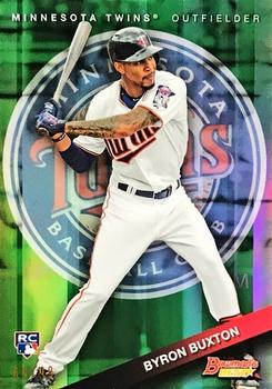 2015 Bowman's Best - Green Refractor #27 Byron Buxton Front