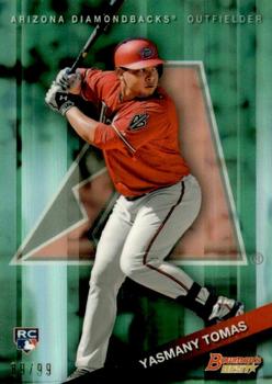 2015 Bowman's Best - Green Refractor #46 Yasmany Tomas Front