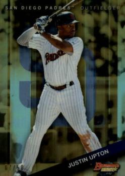 2015 Bowman's Best - Gold Refractor #64 Justin Upton Front