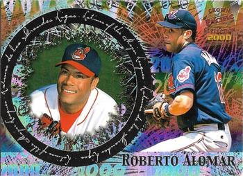 2000 Pacific Crown Collection - Latinos of the Major Leagues #9 Roberto Alomar  Front