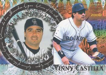 2000 Pacific Crown Collection - Latinos of the Major Leagues #12 Vinny Castilla  Front