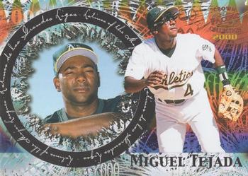 2000 Pacific Crown Collection - Latinos of the Major Leagues #25 Miguel Tejada  Front