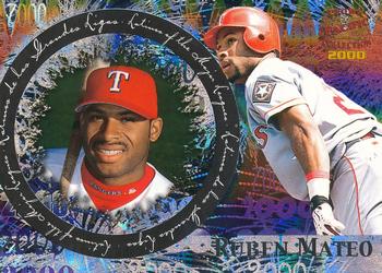 2000 Pacific Crown Collection - Latinos of the Major Leagues #32 Ruben Mateo  Front