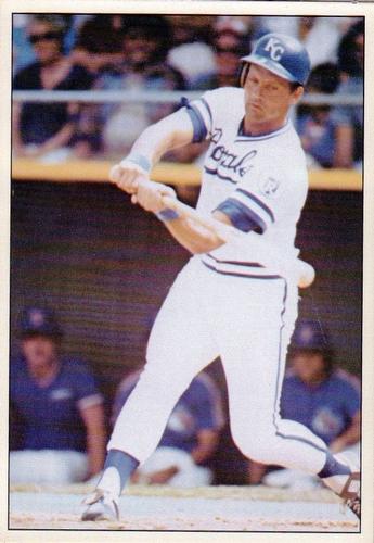 1983 KG Graphics Glossy - KG Graphics Glossy 3x5 #NNO George Brett Front