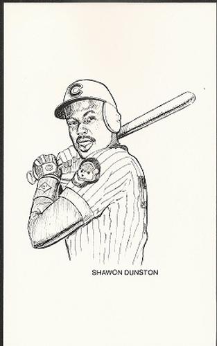 1986 Big Apple Super Rookies (Unlicensed) #NNO Shawon Dunston Front