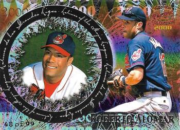 2000 Pacific Crown Collection - Latinos of the Major Leagues Parallel #9 Roberto Alomar  Front