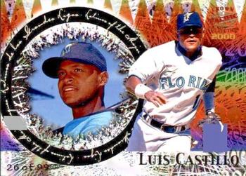 2000 Pacific Crown Collection - Latinos of the Major Leagues Parallel #14 Luis Castillo  Front