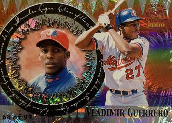 2000 Pacific Crown Collection - Latinos of the Major Leagues Parallel #17 Vladimir Guerrero  Front