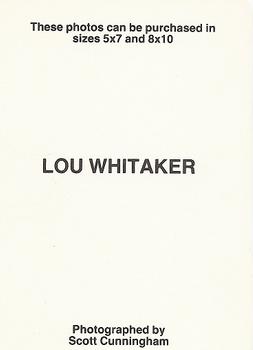 1986 Scott Cunningham (unlicensed) #NNO Lou Whitaker Back
