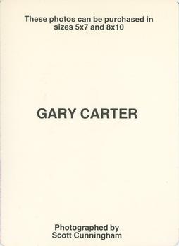 1986 Scott Cunningham (unlicensed) #NNO Gary Carter Back