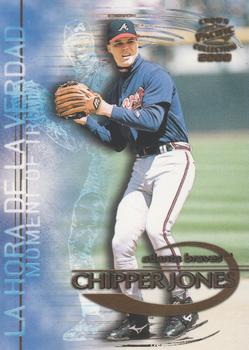 2000 Pacific Crown Collection - Moment of Truth #2 Chipper Jones  Front