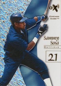 1998 SkyBox E-X2001 #29 Sammy Sosa Front