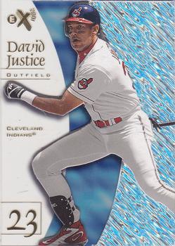 1998 SkyBox E-X2001 #47 David Justice Front