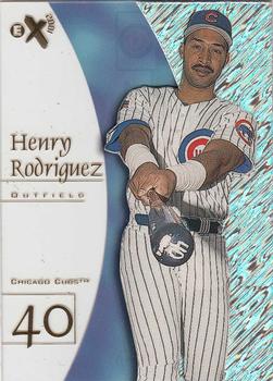 1998 SkyBox E-X2001 #52 Henry Rodriguez Front