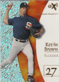 1998 SkyBox E-X2001 #72 Kevin Brown Front