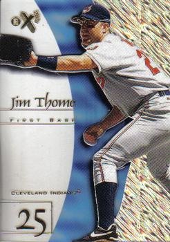 1998 SkyBox E-X2001 #33 Jim Thome Front