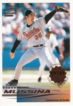 2000 Pacific Crown Collection - Premiere Date #34 Mike Mussina  Front