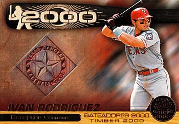 2000 Pacific Crown Collection - Timber 2000 #19 Ivan Rodriguez  Front