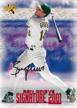 1998 SkyBox E-X2001 - Signature 2001 #NNO Ben Grieve Front