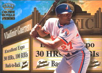 2000 Pacific Crown Royale - Feature Attractions #16 Vladimir Guerrero  Front