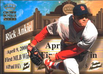 2000 Pacific Crown Royale - Feature Attractions #21 Rick Ankiel  Front