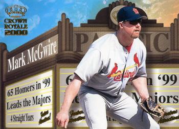 2000 Pacific Crown Royale - Feature Attractions #22 Mark McGwire  Front