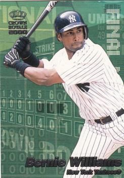 2000 Pacific Crown Royale - Final Numbers #18 Bernie Williams  Front