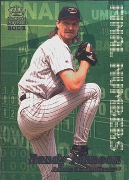 2000 Pacific Crown Royale - Final Numbers #1 Randy Johnson  Front