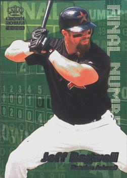 2000 Pacific Crown Royale - Final Numbers #12 Jeff Bagwell  Front