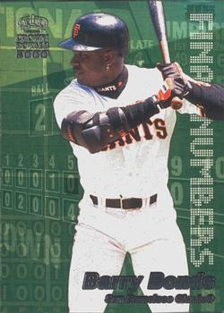 2000 Pacific Crown Royale - Final Numbers #22 Barry Bonds  Front