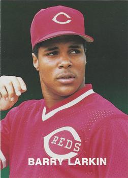 1987 New Reds Machine (unlicensed) #17 Barry Larkin Front