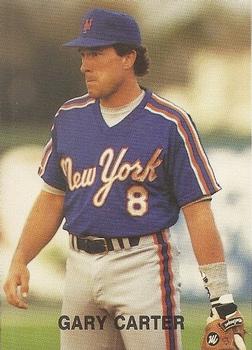 1987 The Press Box New York Mets (unlicensed) #5 Gary Carter Front