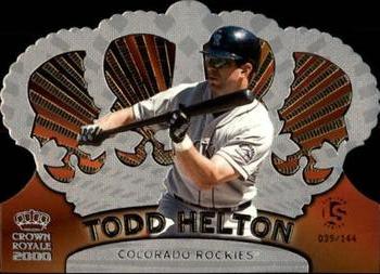 2000 Pacific Crown Royale - Limited #48 Todd Helton  Front