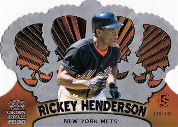 2000 Pacific Crown Royale - Limited #89 Rickey Henderson  Front