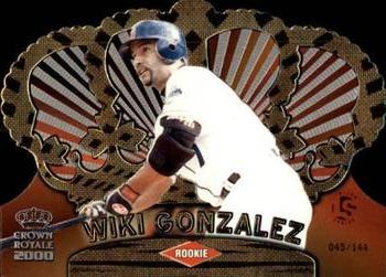 2000 Pacific Crown Royale - Limited #119 Wiki Gonzalez  Front