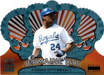 2000 Pacific Crown Royale - Platinum Blue #67 Jermaine Dye  Front