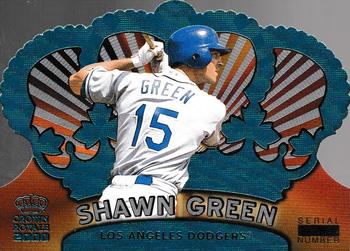2000 Pacific Crown Royale - Platinum Blue #71 Shawn Green  Front