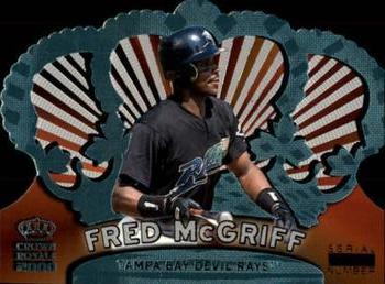 2000 Pacific Crown Royale - Platinum Blue #134 Fred McGriff  Front