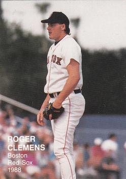 1988 Classic Superstars Photos (unlicensed) #10 Roger Clemens Front