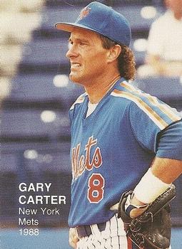 1988 New York Mets (unlicensed) #2 Gary Carter Front