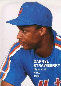 1988 New York Mets (unlicensed) #4 Darryl Strawberry Front
