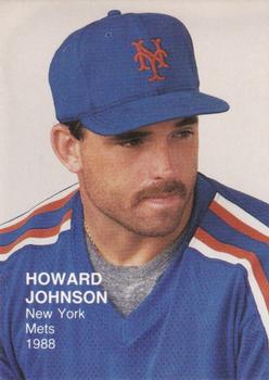 1988 New York Mets (unlicensed) #10 Howard Johnson Front